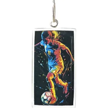 Přívěsek Fotbalistka Miniartion stříbro