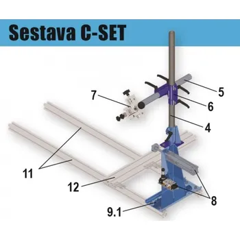 Štípačka na dřevo AEK C-SET pro PT100/200