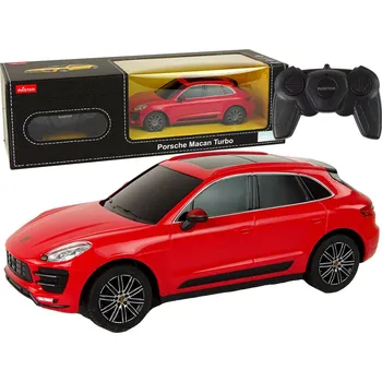 RC model auta Mamido Auto na dálkové ovládání R/C Porsche Macan Turbo 1:24 červené