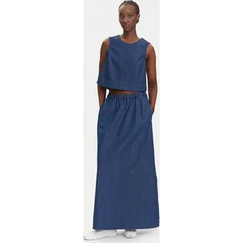 Dámské oblečení Pieces Top Tenim 17157936 Tmavomodrá Regular Fit S