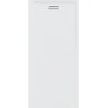 Geberit Sestra obdélníková sprchová vanička 170x80x4 cm, bílá, břidlicová struktura