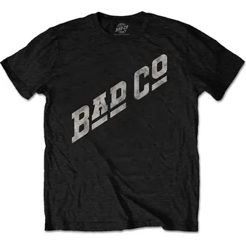 Pánské tričko Bad Company Slant Logo Black 2XL Tričko