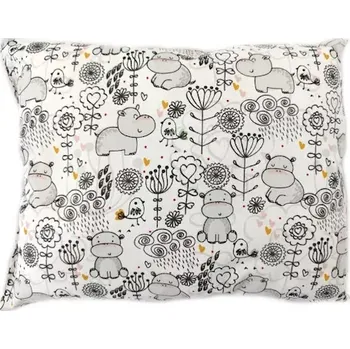 Dekorativní polštářek Dekorační polštář hrošíci 40 x 30 cm | RTex