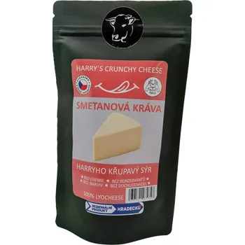 Křupavý sýr Smetanová kráva 100g (Sušený křupavý sýr Smetanová kráva 100g lyofilizovaný)