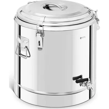 ROYAL CATERING Termos várnice 32L celonerez s kohoutem ROYAL