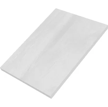 Koupelnový nábytek TUANA - Koupelnová deska pod umyvadlo Merito - bílá matná - 80 cm - 2 JAKOST