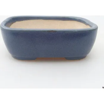 Květináč Mini bonsai miska 7 x 5,5 x 2 cm modrá