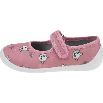 RAWEKS Dětská domácí obuv s vyndávací koženou stélkou DOROTKA D46 Velikost: 28