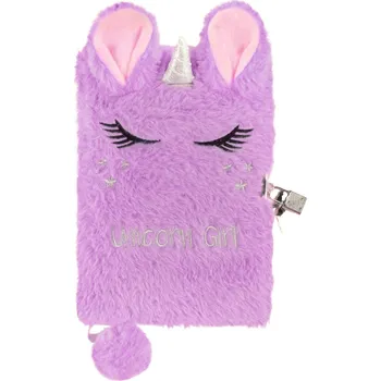 omalovánky DERFORM Plyšový památník se zámkem Jednorožec