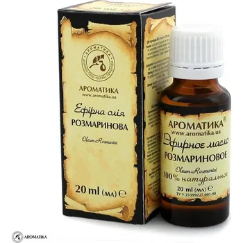 AROMATIKA Rozmarýnový olej, Aromatika, 20 ml