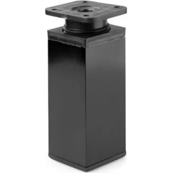 Nábytkové kování In-Design Nábytková nožka PIXIE s rektifikací černá Výška nohy (mm): 100