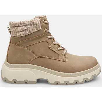 Dámské kozačky Baťa zimní dámská kotníková obuv béžové, vel. 41 5911850