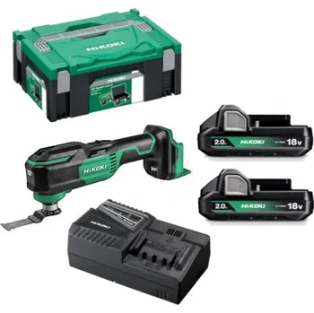 HiKOKI CV18DAWRZ Aku MultiTool (2x18V/2,0Ah) HITBOX extended_warranty