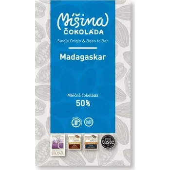 Čokoláda Mléčná čokoláda 50% Madagaskar 50g
