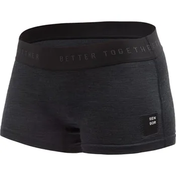 Dámské termo spodky dámské kalhotky s nohavičkou SENSOR MERINO CORDURA dámské kalhotky s nohavičkou černá - L