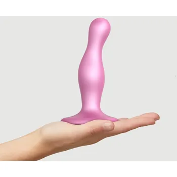 Dildo Dildo Strap-on-me Plug Curvy růžové M - s kupónem KUP15 cena 1016 Kč + extra diskrétní expedice