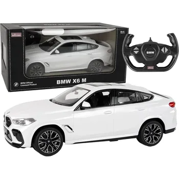 RC model auta Auto R/C Bmw X6 M 1:14 Rastar White