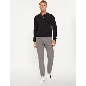 Pánská košile United Colors Of Benetton Polokošile 3089J3204 Černá Regular Fit XXL