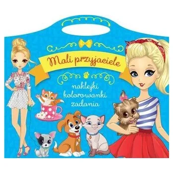 První čtění Mali przyjaciele. Naklejki, kolorowanki, zadania - praca zbiorowa