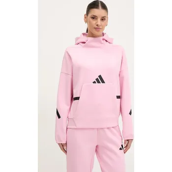 Dámská mikina Mikina adidas Z.N.E. JD5992 růžová 30X, vel. XS
