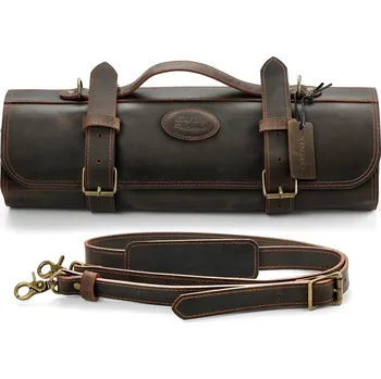 taška na nože Taška na nože XinZuo z pravé kůže - černá