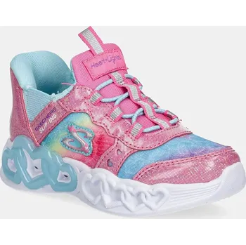Dívčí tenisky Dětské tenisky Skechers INFINITE HEART LIGHTS ETERNAL SHIMMER 303755N růžová 42X, EUR 23