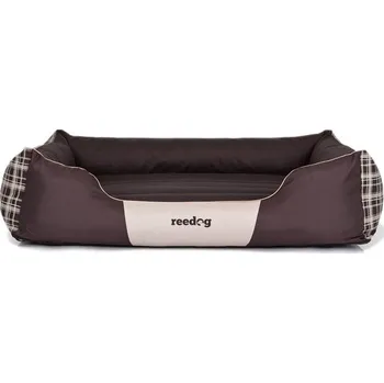 Pelíšek pro psa Reedog Pelíšek Brown Grid - L