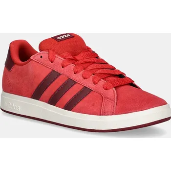 Chlapecké tenisky Dětské semišové tenisky adidas GRAND COURT 00s JQ5654 červená 33X, EUR 33
