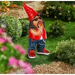 Haushalt international Zahradní trpaslík Mr. Cool, červený 484340