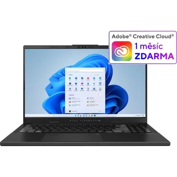 Notebook ASUS NTB Vivobook Pro 15 OLED (N6506CU-OLED012X), Ultra9 285H, 15.6" 2880x1620, 24GB, 2TB SSD, Intel Arc+RTX, W11P, Gray