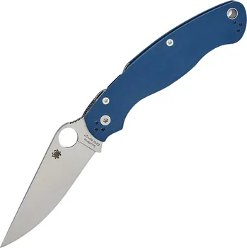 kapesní nůž Spyderco C36GPCBL2 MILITARY 2 KOBALTOVĚ MODRÁ G-10 CPM SPY27 PLAINEDGE