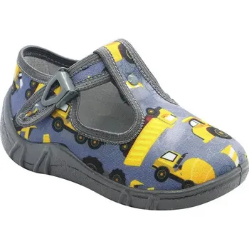 RAWEKS Dětská domácí obuv s vyndávací koženou stélkou HUGO 40 Velikost: 22