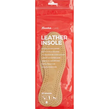Vložka do bot Baťa kožené stélky do obuvi neutrální, vel. 43/44