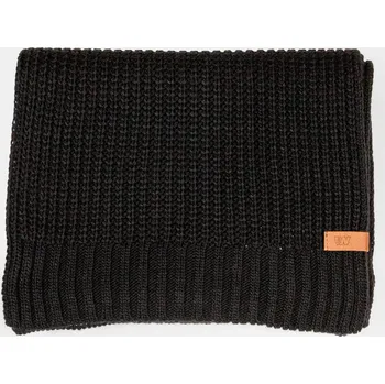 Šála Baťa pánská zimní úpletová šála , vel. Černá