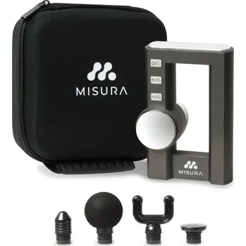 Depilátor MISURA masážní pistole MB2 s funkcí nahřívání - šedá