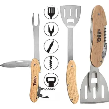 Příslušenství pro gril SADA NÁŘADÍ NA GRILOVÁNÍ 5 V 1