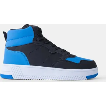 Dámské tenisky Baťa chlapecké high-top tenisky modré, vel. 38