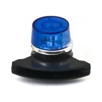 autíčko Czech Auto Legends Maják Tesla AZD 500/501 - modrý s černou zvukovou sirénou - sestavený CAL 1:43 Maják Tesla AZD 500/501