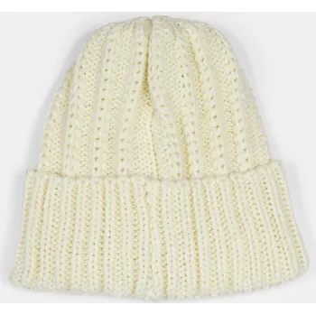 Čepice Baťa zimní pletená čepice bílé, vel. Černá 9091331