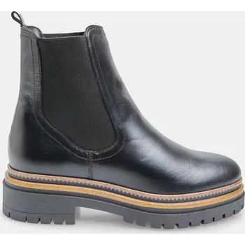 Dámské kozačky Baťa dámské kožené chelsea černé, vel. 37