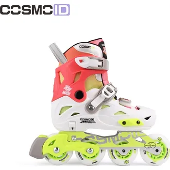 Kolečkové brusle COSMOID Joy Max Jednobarevné: Červená, Velikosti: 31-34 pro začátečníky