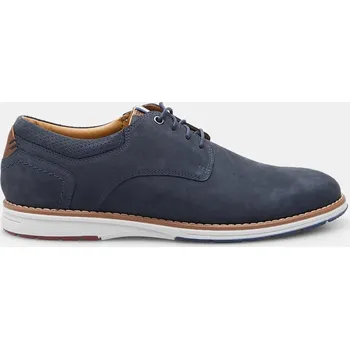 Pánské polobotky Baťa pánské kožené casual polobotky modré, vel. 46