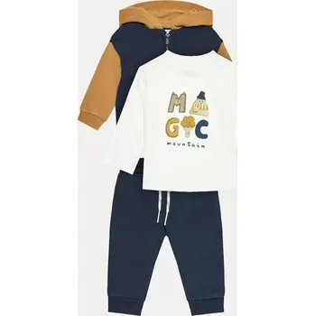 Chlapecká 3-dílná tepláková souprava Mayoral 2819-56 modrá velikost 86 (2819-56)