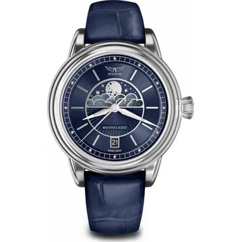 Hodinky Aviator Douglas Moonflight V.1.33.0.255.4 + 5 let záruka a dárek ZDARMA