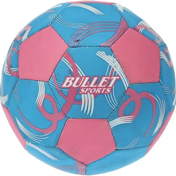 Fotbal NEOPRENOVÝ FOTBALOVÝ MÍČ BULLET SPORTS VELIKOST 5 MODRÝ