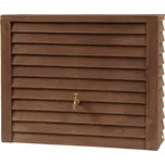 MEVA-TEC Zásobník na dešťovou vodu WOODY WALL - TMAVÁ - 350 l