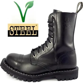 Dámská zimní obuv Steel boty 10 dírek 105/106/O/400/VEGE černá, velikost 46