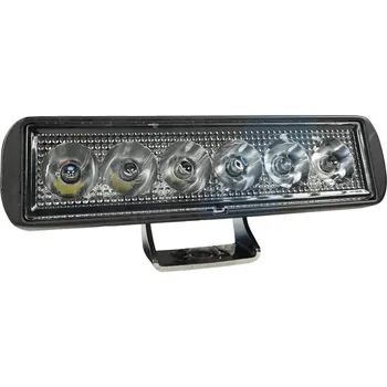 Bodové svítidlo LED Bodové svítidlo pro automobil BLACK LED/18W/10-30V IP69 5700K obdélníkový