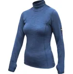 dámské triko roll neck dl.rukáv SENSOR MERINO BOLD dámské triko roll neck dl.rukáv cool blue - XL