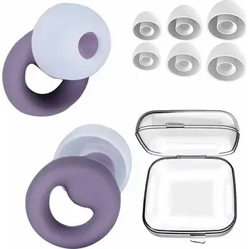 Špunt do uší IMLA Plugs 1 - Silikonové špunty do uší (fialové)